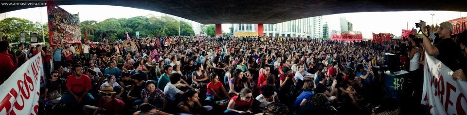 A luta dos estudantes da USP levada a centenas de estudantes em diversas universidades do país