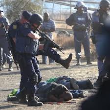 Massacre operário na África do Sul