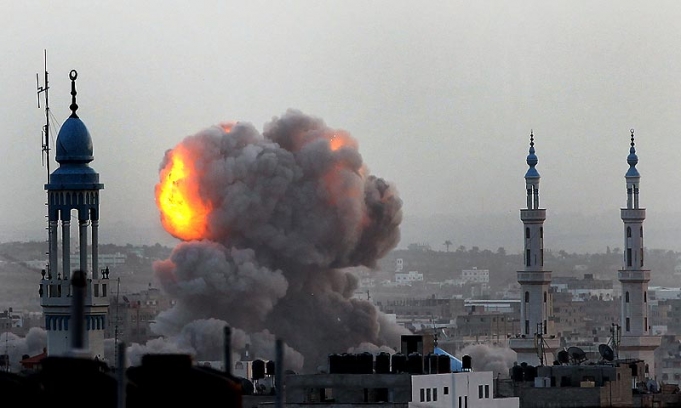 Anunciam "cessar fogo" depois de oito dias de bombardeios contra o povo palestino