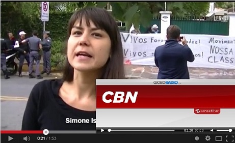 Rádio CBN entrevista Simone Ishibashi no consulado do México sobre desaparição dos 43 estudantes