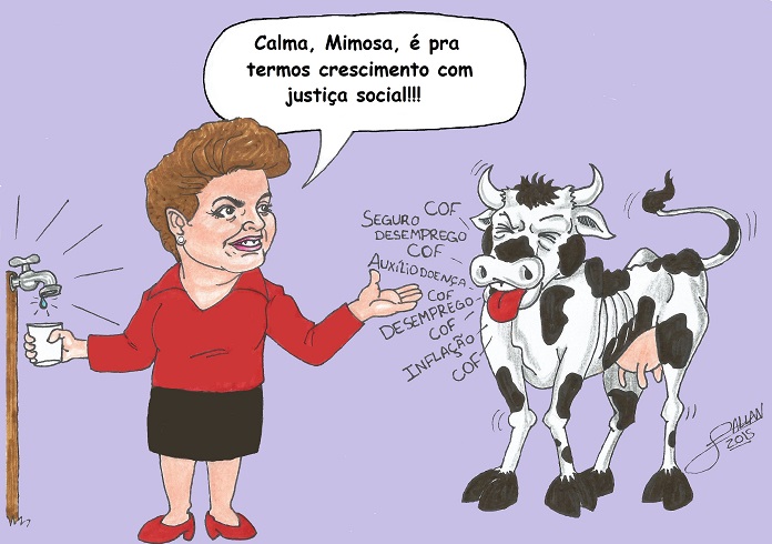 Abaixo os “ajustes” do governo Dilma! Nenhuma família sem água!