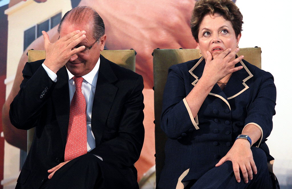 Insatisfação popular derruba a popularidade de Dilma e Alckmin