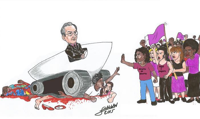 Eduardo Cunha não passará por cima dos cadáveres das mulheres