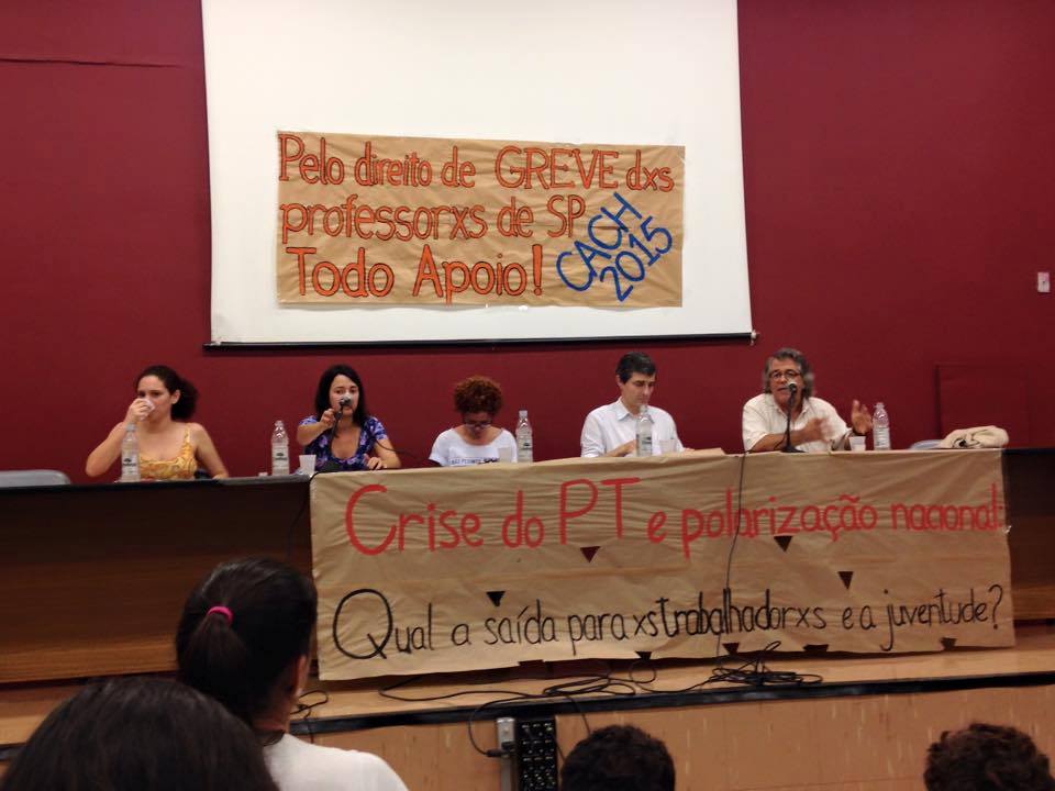 Mais de 150 pessoas lotam debate sobre a Crise no PT no IFCH