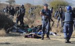 Por trás da democracia sul-africana e da potência do minério, o maior massacre desde o Apartheid